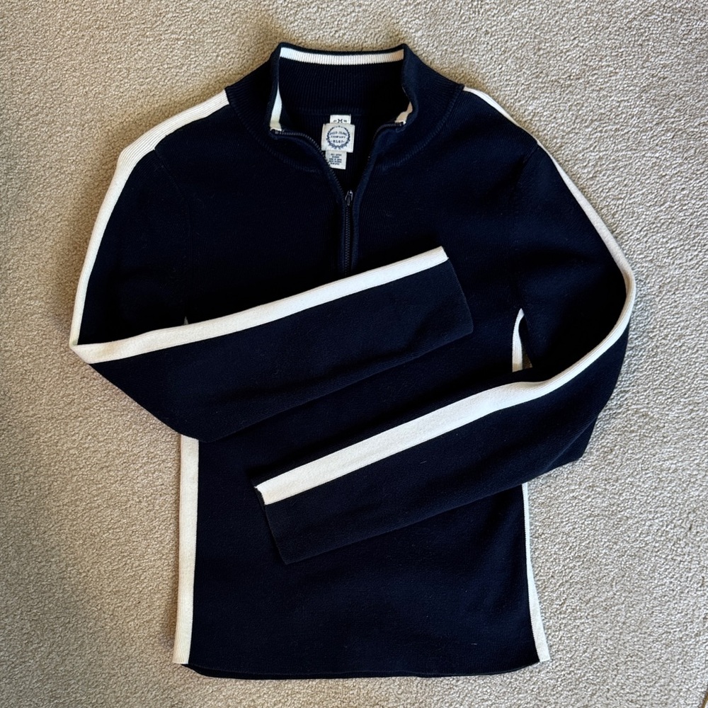 Polo Ralph Lauren Navy Half-Zip Sweater